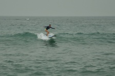 Surf lesson with Julio Soto